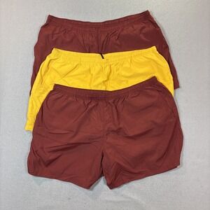 Duluth Trading Co Men 3XL Standard Fit Pull On Shorts Drawstring Nylon Lot of 3